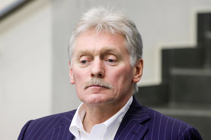 Archivo - RUSSIA, MOSCOW - MARCH 11, 2026: Dmitry Peskov, Press Secretary of the President of Russia, takes part in the 2nd All-Russian Applied Research Conference titled ''The Modern Media: Technologies, Narratives, Personnel'' and held at the HSE (Highe
