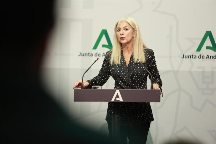 Archivo - La consejera de Cultura y Deporte de la Junta de Andalucía, Patricia del Pozo en imagen de archivo.