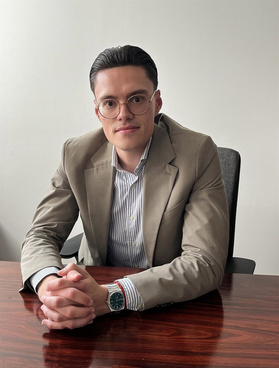 El investigador Diego González López