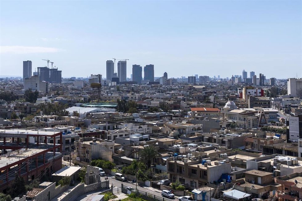 La capital del Kurdistán iraquí, Erbil