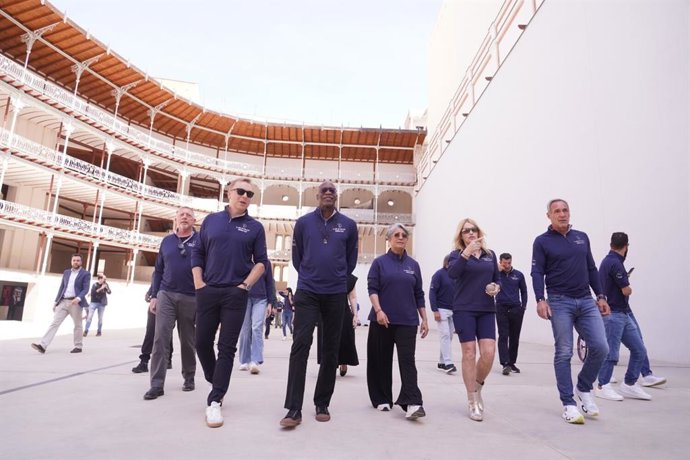Rivera de la Cruz ha acompañado a los invitados a los Laureus World Sports Awards, que se celebran hoy en el Palacio de Cibeles