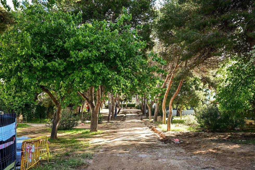 Las obras de la calle Mar Jónica en Palma finalizarán a mediados de junio del 2026.