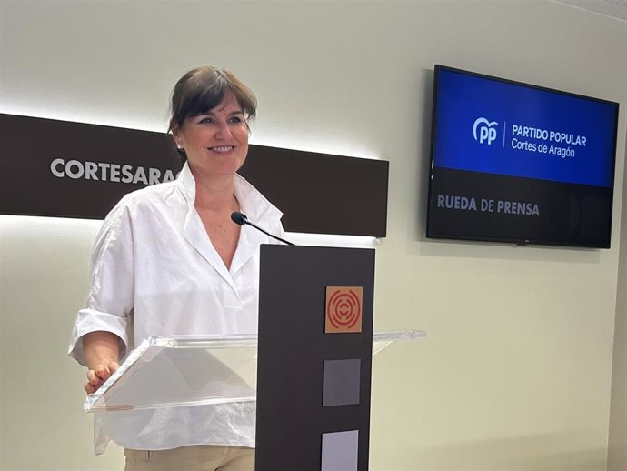 Elena Allué, diputa del PP.