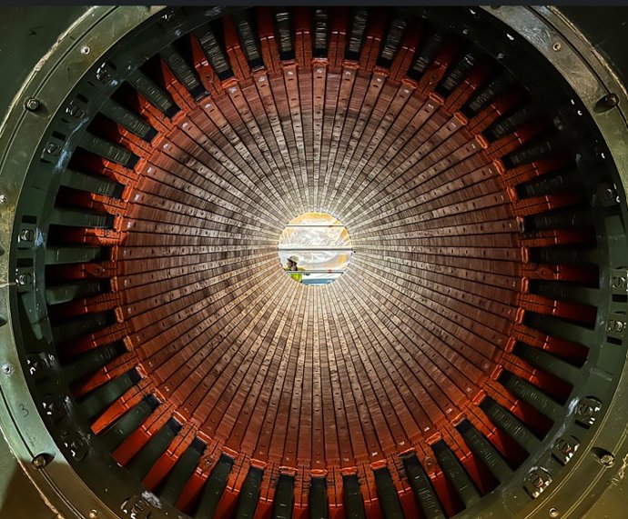 Generador de la central nuclear de Trillo.