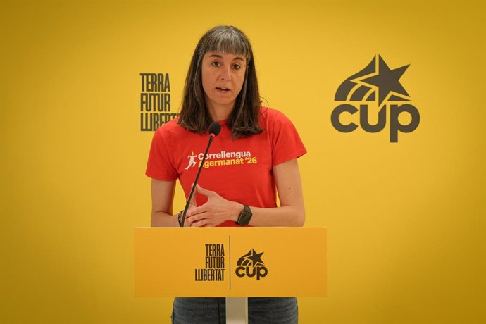 La portaveu de la CUP, Su Moreno