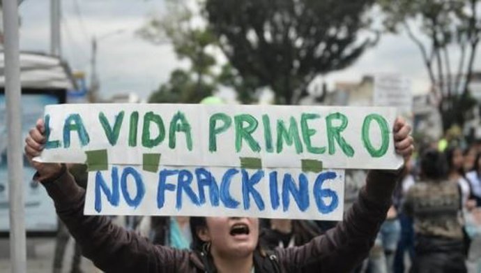Archivo - Fracking