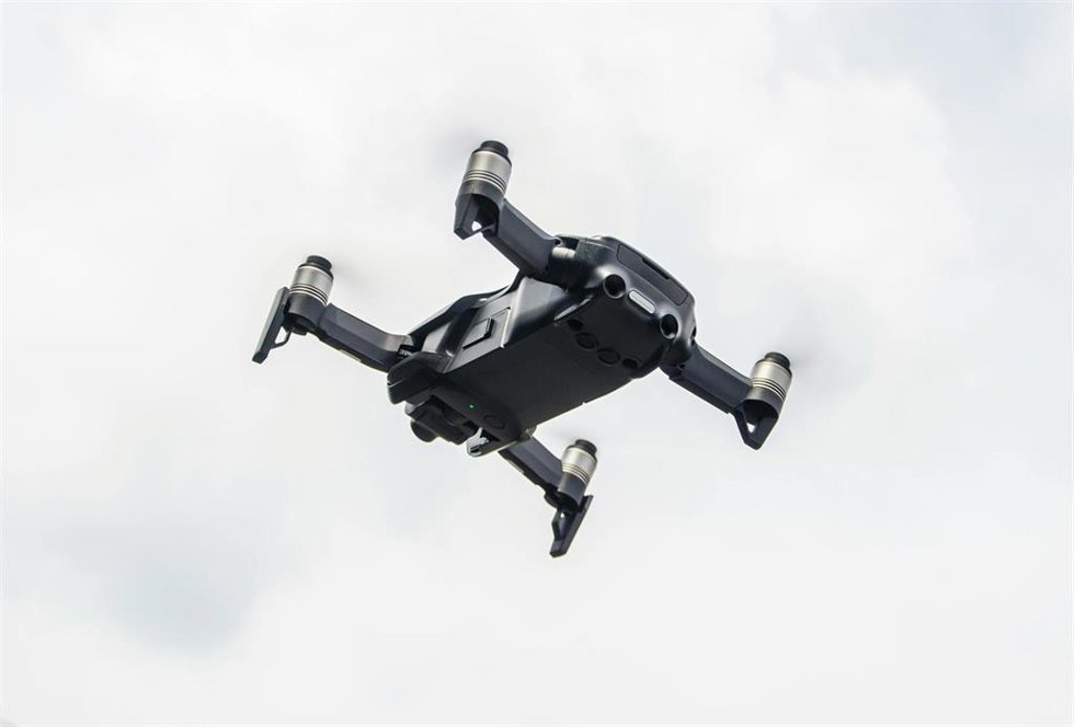 Archivo - Imagen de un dron