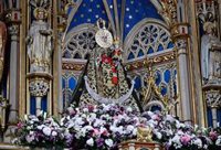 La Virgen de la Fuensanta comienza su peregrinación por las pedanías de Murcia