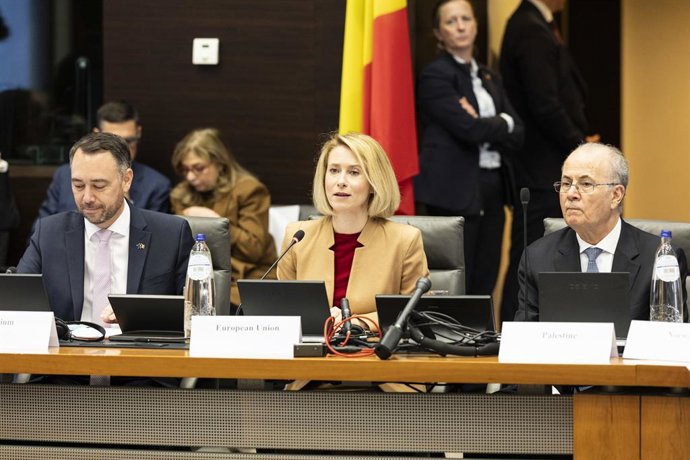 La Alta Representante de la UE, Kaja Kallas, en la reunión de la Alianza Global para la Implementación de la Solución de Dos Estados.