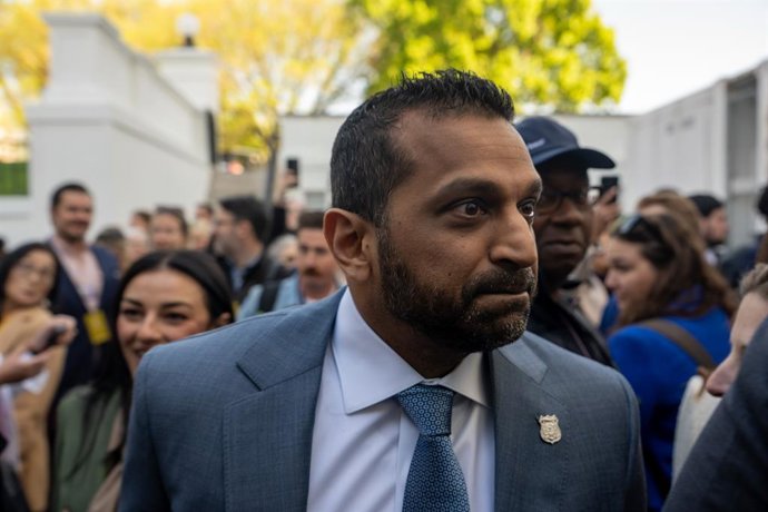 6 de abril de 2026, EUA, Washington: O diretor do FBI, Kash Patel, chega ao evento “Easter Egg Roll” na Casa Branca. Foto: Andrew Leyden/ZUMA Press Wire/dpa