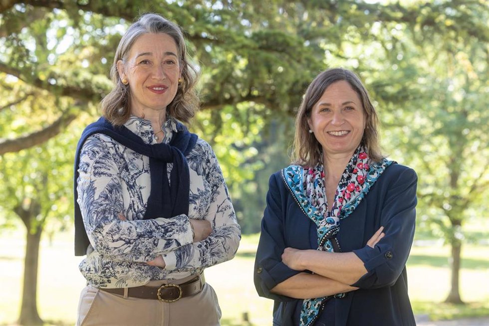 Julia Pavón y Carolina Ugarte