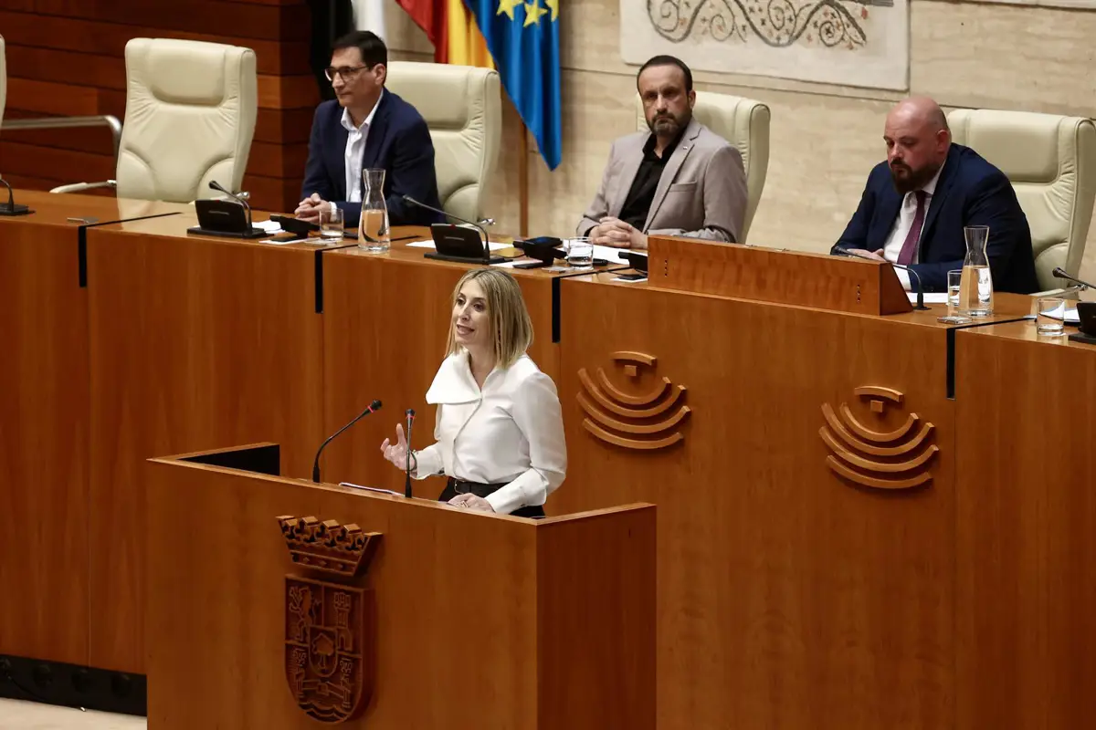 María Guardiola, candidata a la Presidencia de la Junta de Extremadura