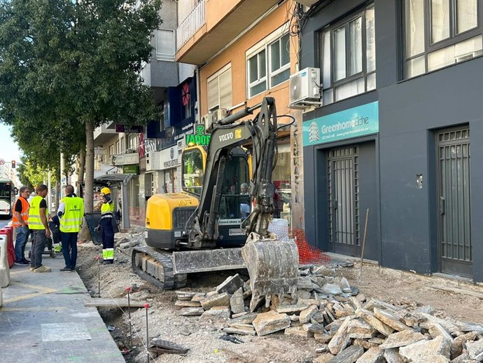 Elx inicia obres de renovació de l'avinguda d'Alacant