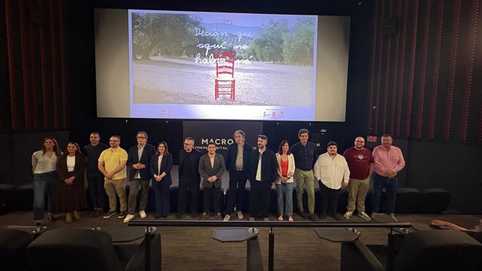 Proyección del documental 'Decían que aquí no había ná'.