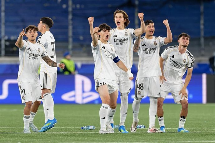 Jugadores del Real Madrid en la UEFA Youth League