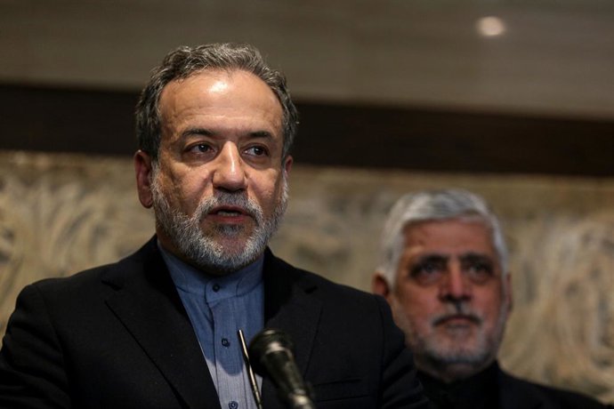 Archivo - El ministro de Exteriores de Irán, Abbas Araqchi, durante un viaje oficial a Líbano (archivo)