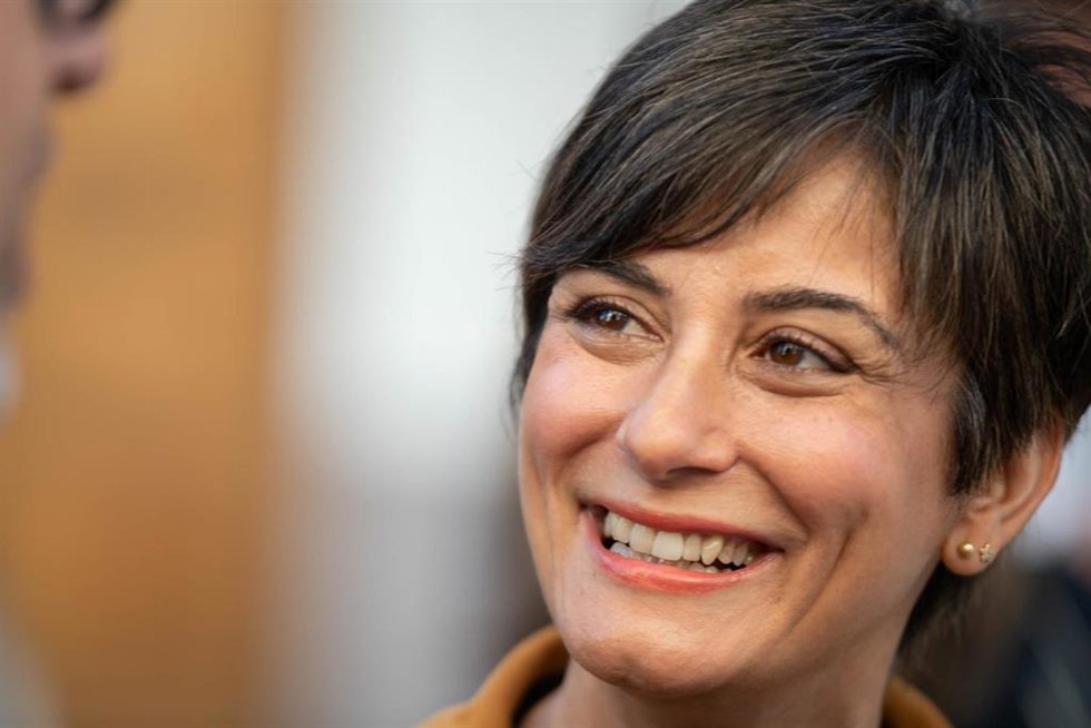 La ministra de Vivienda y Agenda Urbana, Isabel Rodríguez, visita el Ayuntamiento de Pozuelo de Calatrava, a 16 de abril de 2026, en Pozuelo de Calatrava, Castilla-La Mancha (España).