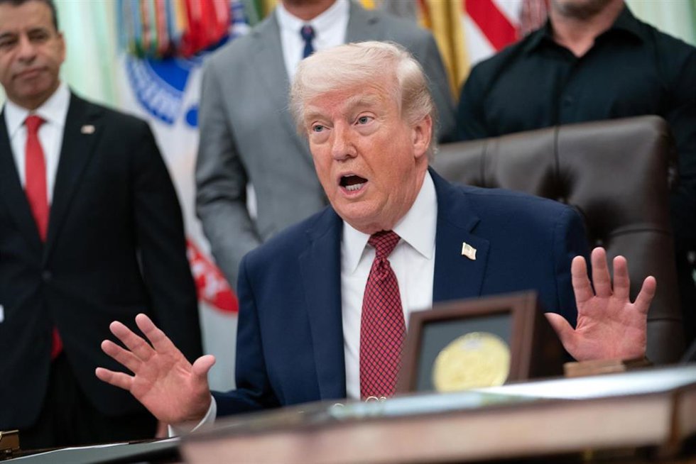 El presidente de Estados Unidos, Donald Trump, en una imagen de archivo