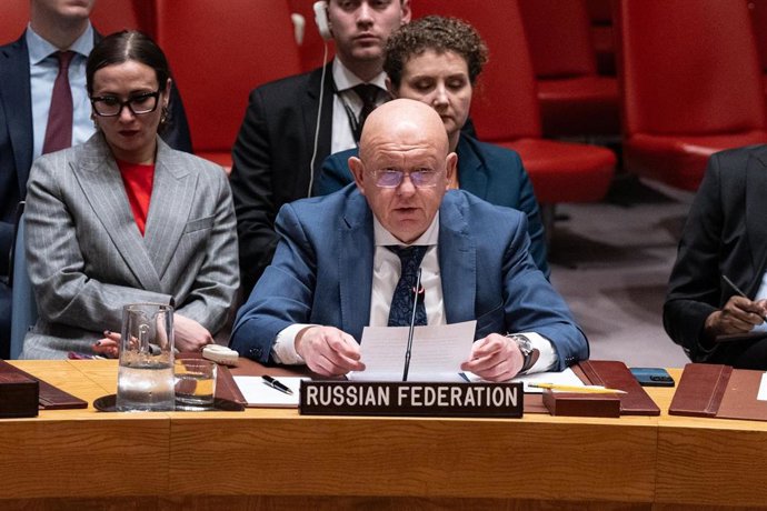 El embajador de la Federación Rusa, Vasili Nebenzia