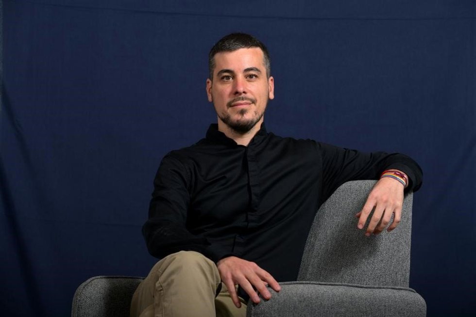 Archivo - El coordinador de Podemos en Castilla-La Mancha, José Luis García Gascón.