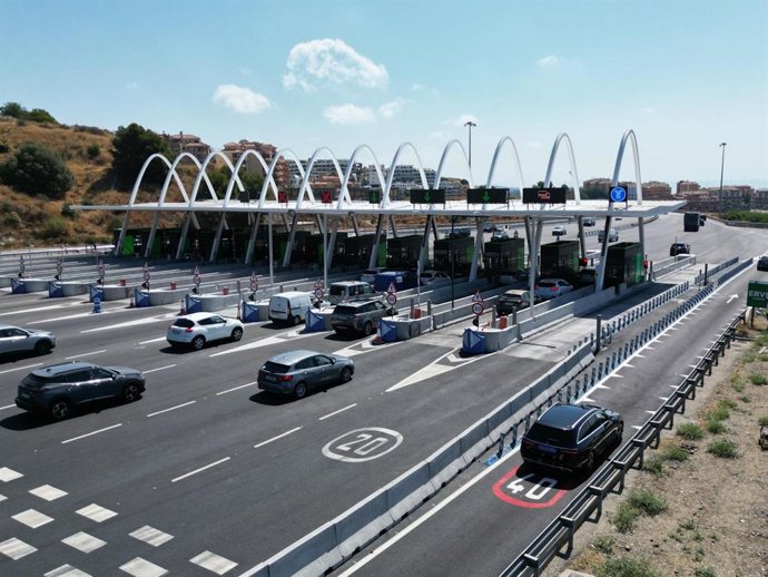 Imagen de archivo de la autopista de la Costa del Sol.