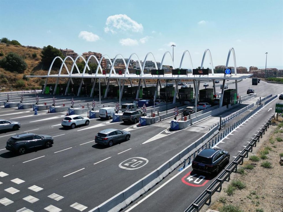 Imagen de archivo de la autopista de la Costa del Sol.