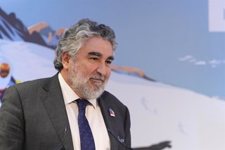 Archivo - Jose Manuel Rodriguez Uribes, President of Superior Sports Council CSD, during the reception of the Spanish athletes who participated in the Milano–Cortina 2026 Winter Paralympic Games, held at the headquarters of the Higher Sports Council (CSD)