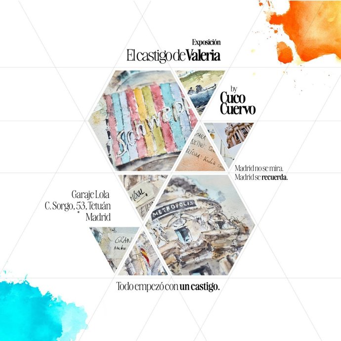 Exposición de Acuarelas de Cuco Cuervo en Madrid