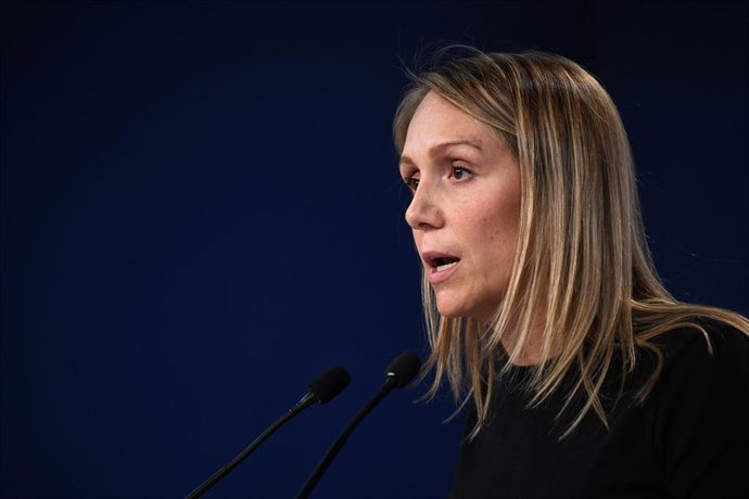 Archivo - La vicesecretaria de Coordinación Sectorial del PP, Alma Ezcurra