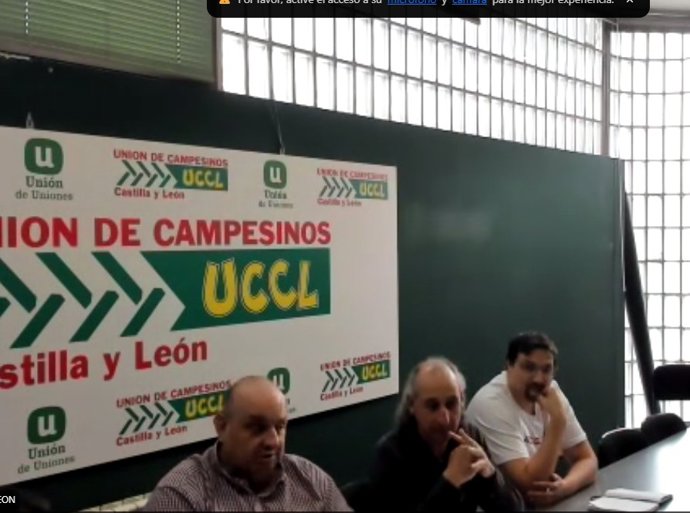 UCCL advierte a la Junta de que "los problemas de los agricultores no están en funciones" y pide ayuda urgente.