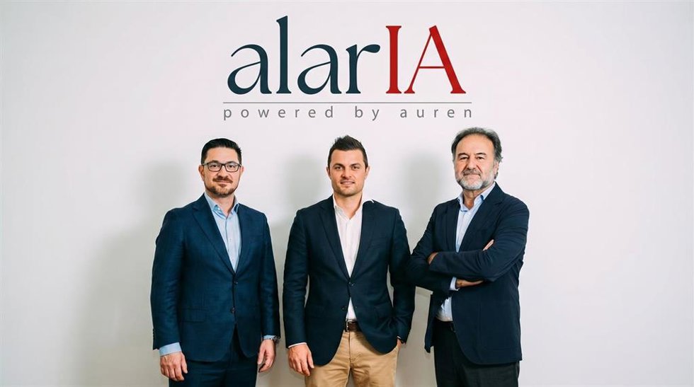 Jorge Navarro, Luis Pérez y Mario Alonso.