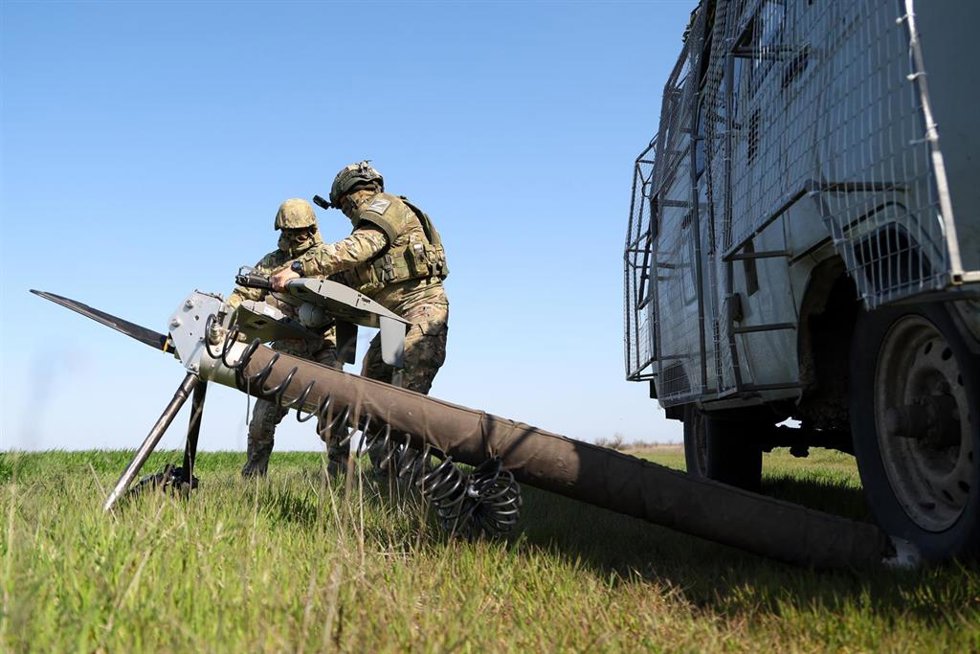 Militares del Ejército de Rusia en la provincia ucraniana de Jersón, parcialmente ocupada en el marco de la invasión lanzada en febrero de 2022 (archivo)
