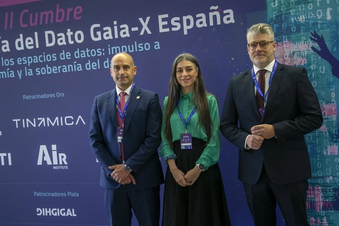 El director de la Oficina del Dato de Castilla-La Mancha, Christian Cobas, ha participado en la inauguración del II Congreso Nacional de la Economía del Dato de ‘GAIA-X’