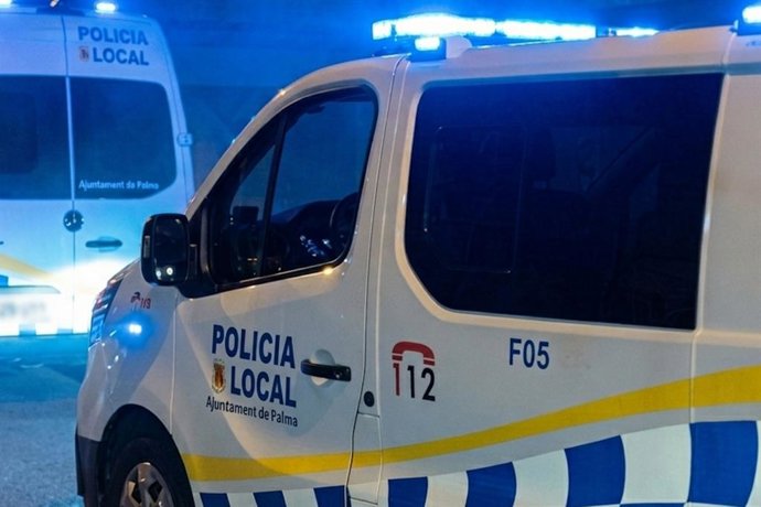 Furgoneta de la Policía Local de Palma
