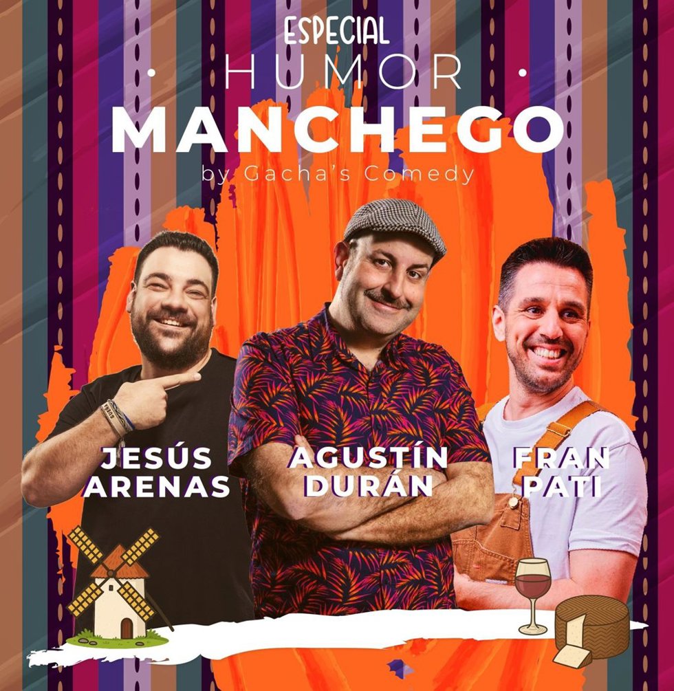 Cartel de la velada de comedia organizada por Estival Cuenca.