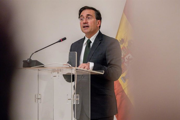 El ministro de Asuntos Exteriores, Unión Europea y Cooperación, José Manuel Albares