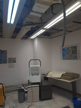 El sindicato CSIF ha criticado "las condiciones de trabajo" tras la fuga en un baño