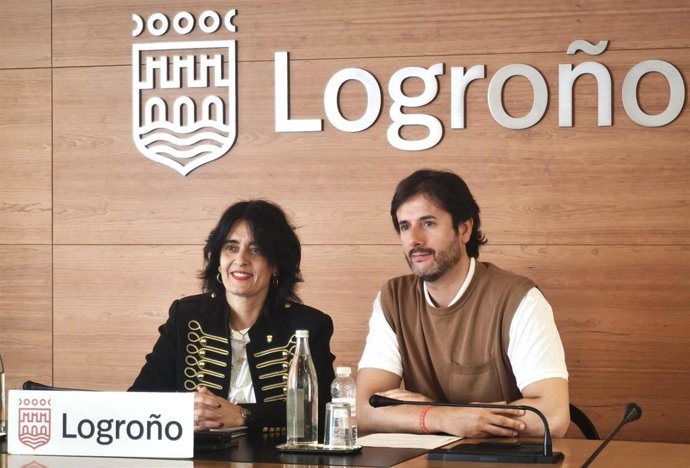 Patricia Sáinz y Daniel Galán, en su comparecencia de prensa