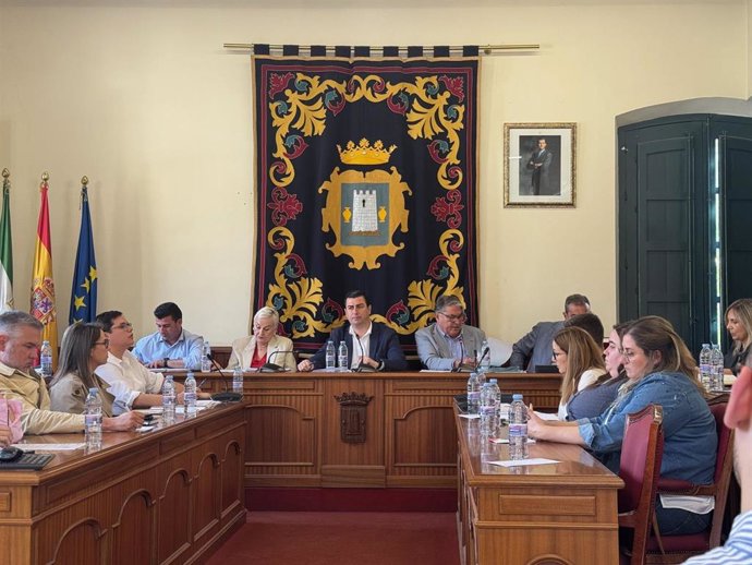 Pleno ordinario del Ayuntamiento de Níjar (Almería).