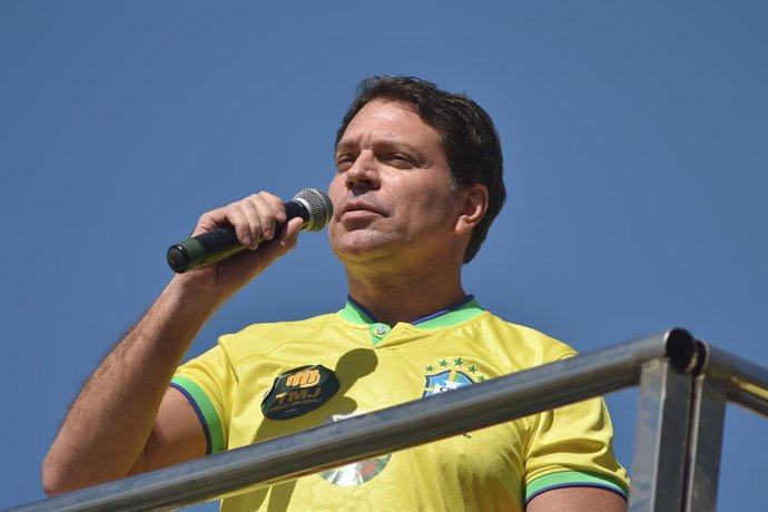 Archivo - November 25, 2025, Rio De Janeiro, Rio De Janeiro, Brasil: Rio de Janeiro (RJ), 11/25/2025 - Alexandre Ramagem/Prison/STF/Coup Plot - Supreme Court Justice Alexandre de Moraes ordered the arrest of federal deputy Alexandre Ramagem after the Fede