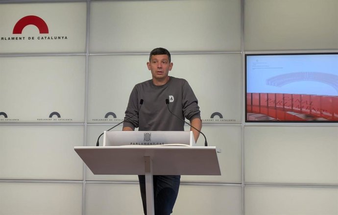 El diputat de la CUP al Parlament Xavier Pellicer