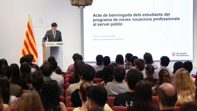 El president de la Generalitat, Salvador Illa, aquest dimarts