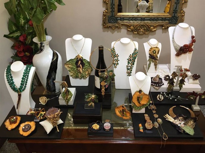 Joyas con verduras de Jesús Ángel Ruiz y Esteban Alegría