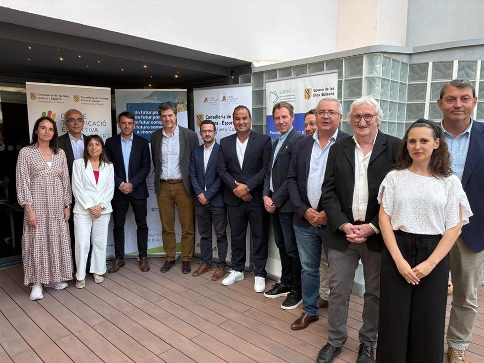 Participantes en las Jornadas de la Eurorregión Pirineos Mediterráneo celebradas esta semana en Palma.