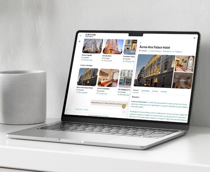 Eurostars presenta un asistente de IA para gestionar reservas mediante lenguaje natural