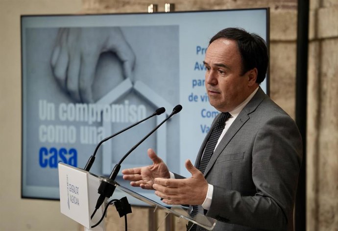 Archivo - El 'president' de la Generalitat Valenciana, Juanfran Pérez Llorca, en una imagen de archivo