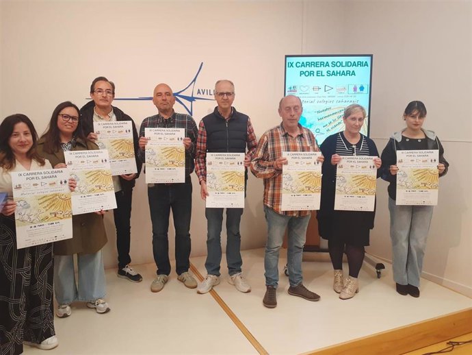 Preentación de la carrera solidaria.