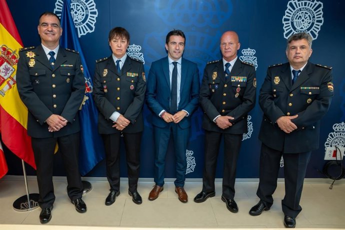 La Policía Nacional incorpora en Cantabria a tres nuevos inspectores jefe