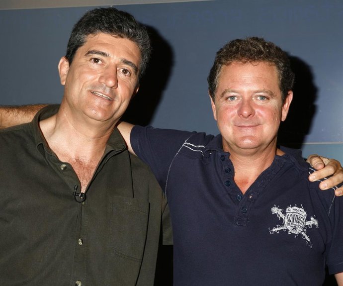 Archivo - Juan Luis Cano Y Guillermo Fesser El Dúo Gomaespuma