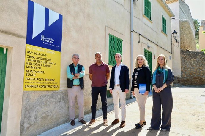 El Consell de Mallorca destina 380.000 euros a la compra del edificio que albergará la biblioteca y el archivo de Búger